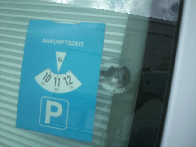 Parkscheinhalter OLATHE + Chip