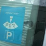 Parkscheinhalter OLATHE + Chip