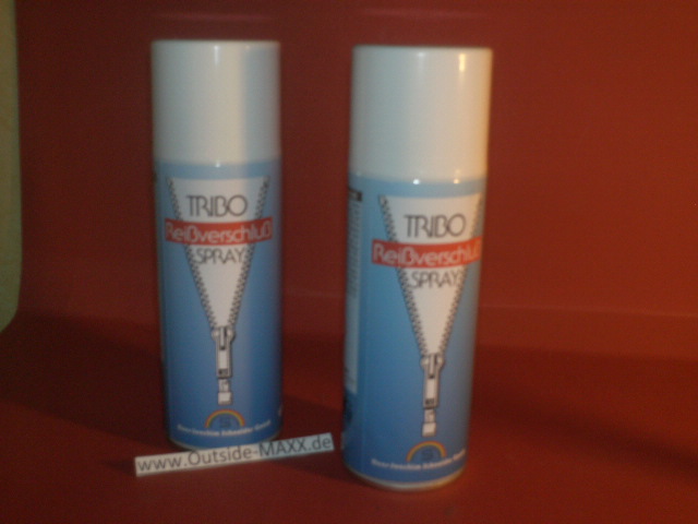 2 x TRIBO Reißversschlussspray Zipperspray  200 ml
