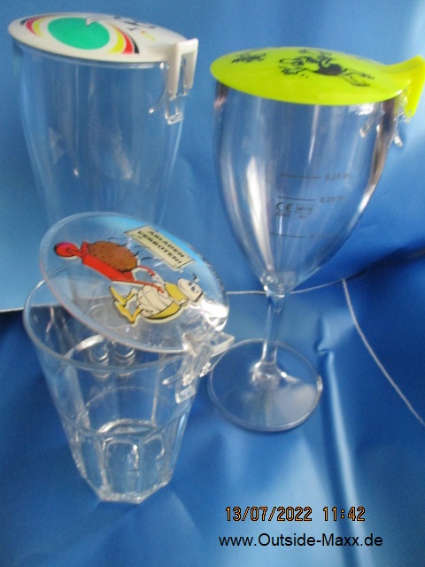 Weinkelch/Weinglas 0,1-0,25l l SAN-Kunststoff