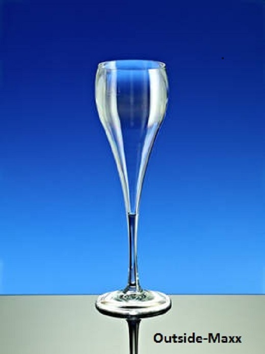 Champagnerkelch / Sektglas 0,1l SAN-Kunststoff